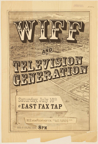 wiff and television generation at east fax tap