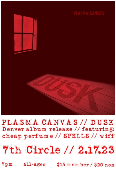 7th circle feb 17 plasma canvas spells flyer